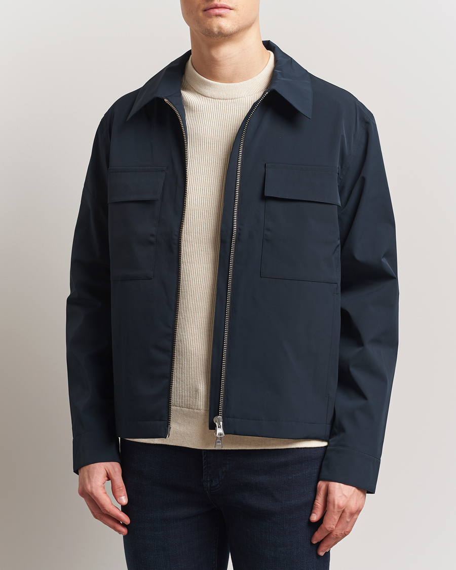 Hombres | Abrigos y chaquetas | NN07 | Alban Bomber Jacket Navy Blue