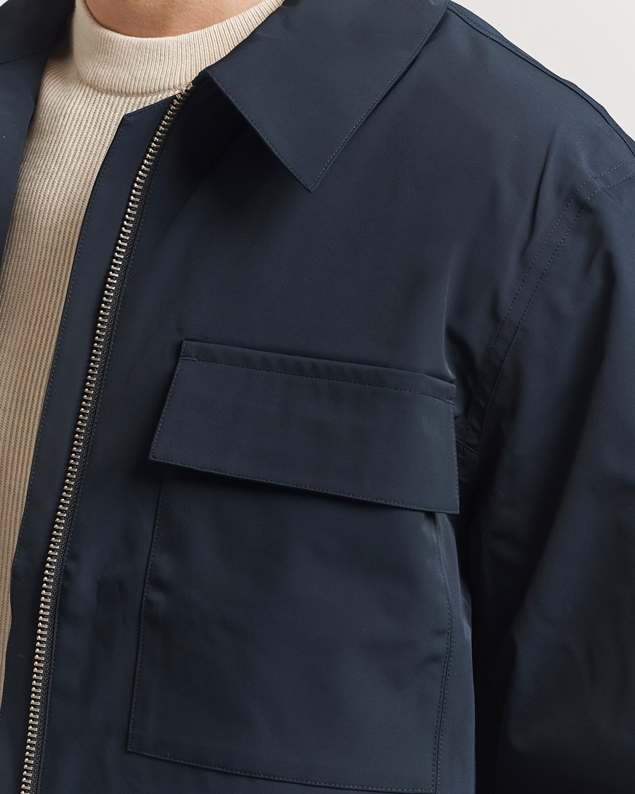 Hombres | Abrigos y chaquetas | NN07 | Alban Bomber Jacket Navy Blue