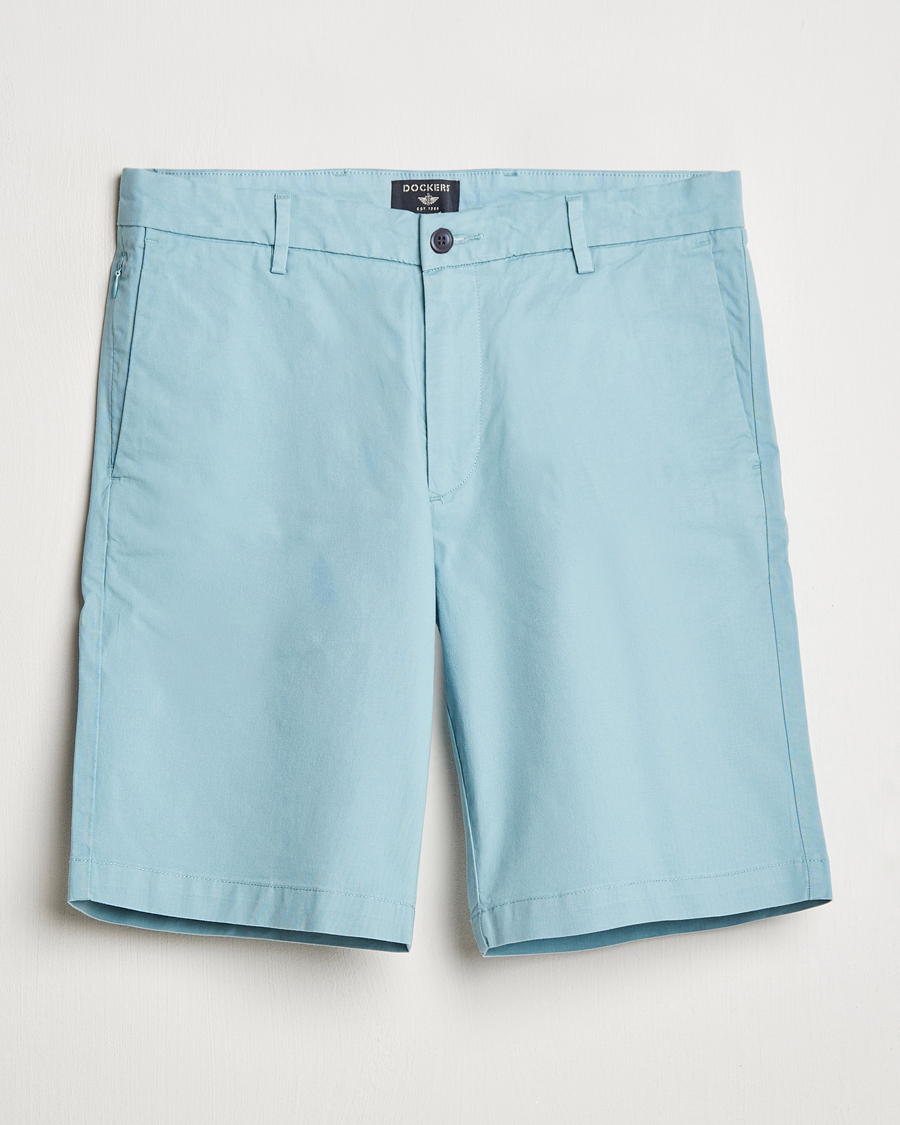 Hombres | Pantalones cortos | Dockers | Slim Cotton/Linen Shorts Tourmaline