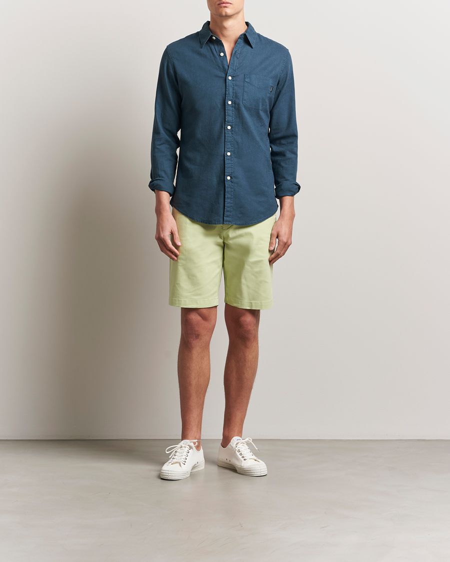 Hombres | Pantalones cortos | Dockers | Slim Cotton/Linen Shorts Seedling