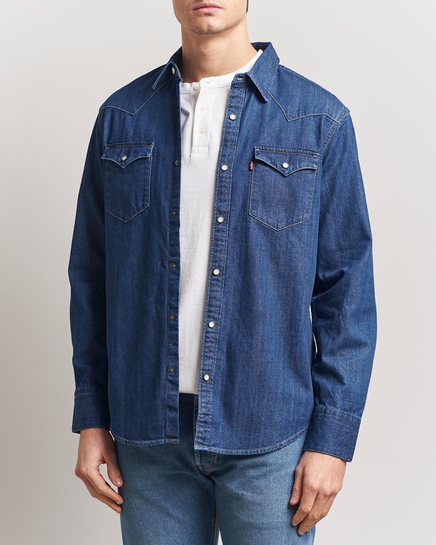 Hombres | Camisas | Levi's | Barstow Western Standard Shirt Medium Blue
