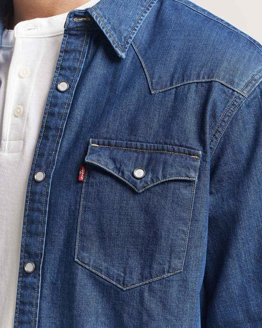 Hombres | Camisas | Levi's | Barstow Western Standard Shirt Medium Blue