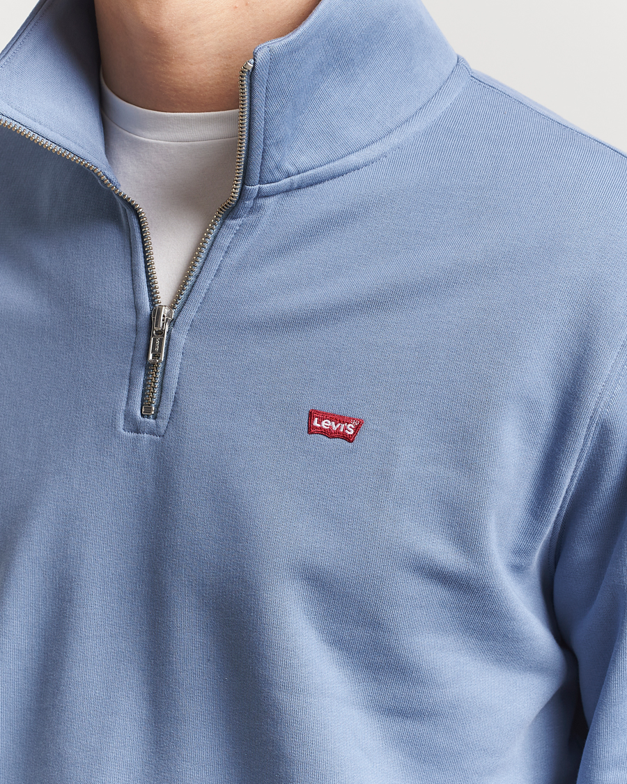 Hombres | Jerséis y prendas de punto | Levi's | Original Half Zip Sweater Vintage Indigo