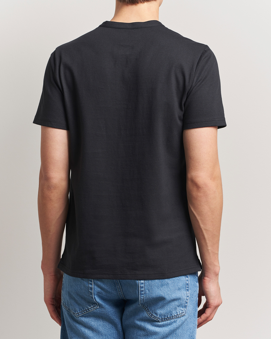 Hombres | Camisetas | Levi's | Short Sleeve Henley Mineral Black