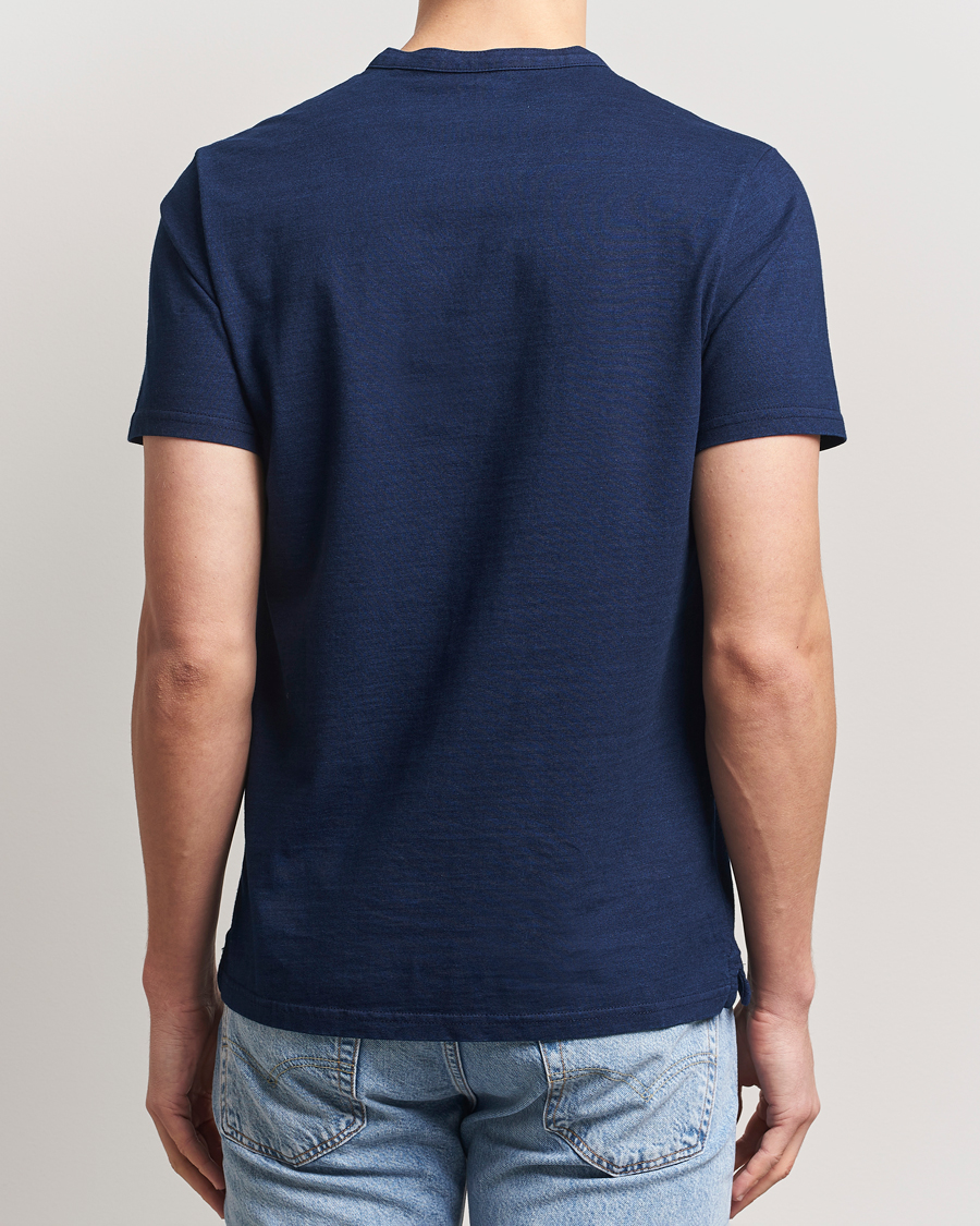 Hombres | Camisetas | Levi's | Short Sleeve Henley Dark Indigo
