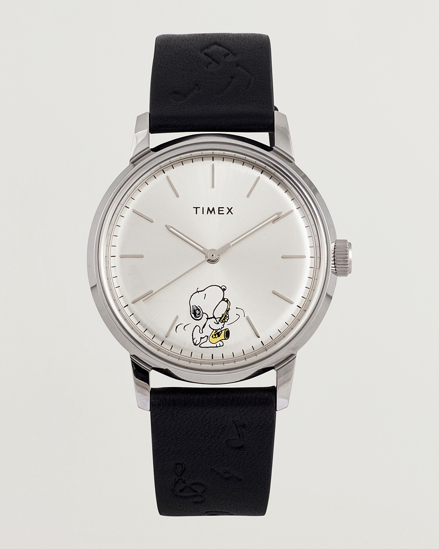 Hombres | Timex Timex X Peanuts Marlin Snoopy Automatic 40mm Silver Dial | Timex | X Peanuts Marlin Snoopy Automatic 40mm Silver Dial