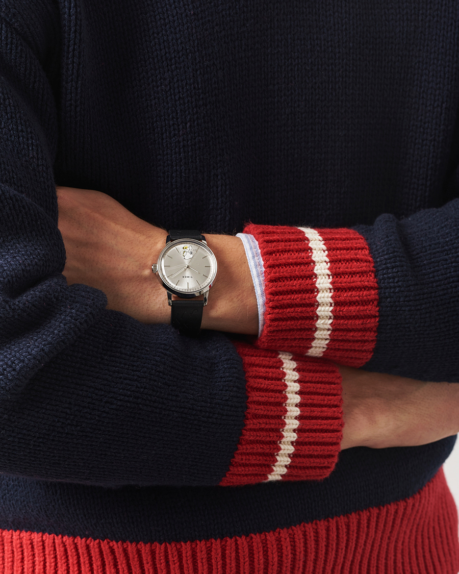 Hombres | Timex Timex X Peanuts Marlin Snoopy Automatic 40mm Silver Dial | Timex | X Peanuts Marlin Snoopy Automatic 40mm Silver Dial