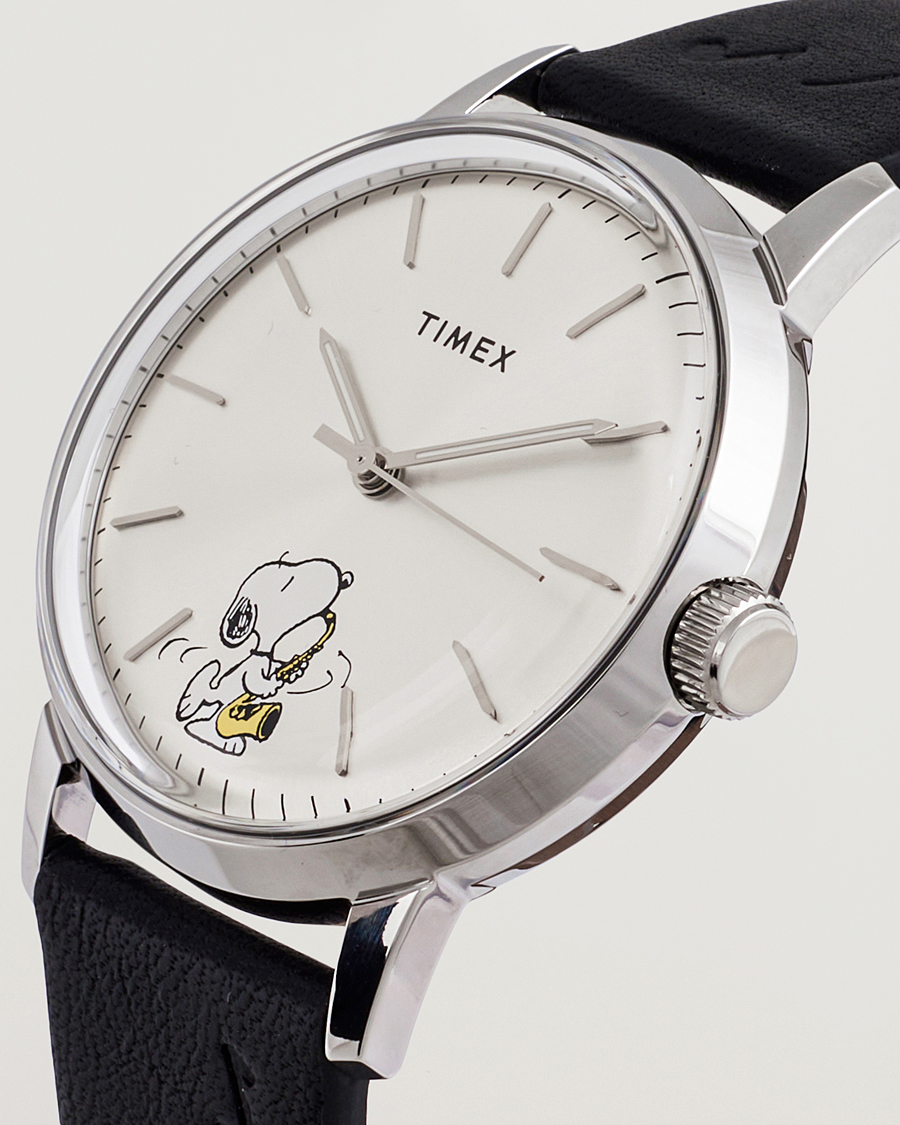 Hombres | Timex Timex X Peanuts Marlin Snoopy Automatic 40mm Silver Dial | Timex | X Peanuts Marlin Snoopy Automatic 40mm Silver Dial