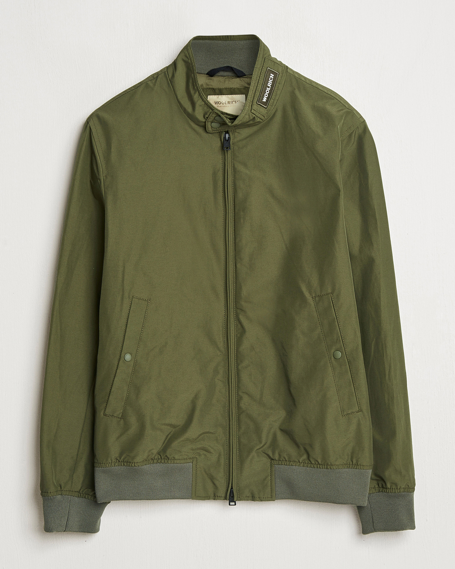 Hombres | Abrigos y chaquetas | Woolrich | Cruiser Bomber Jacket Greenstone