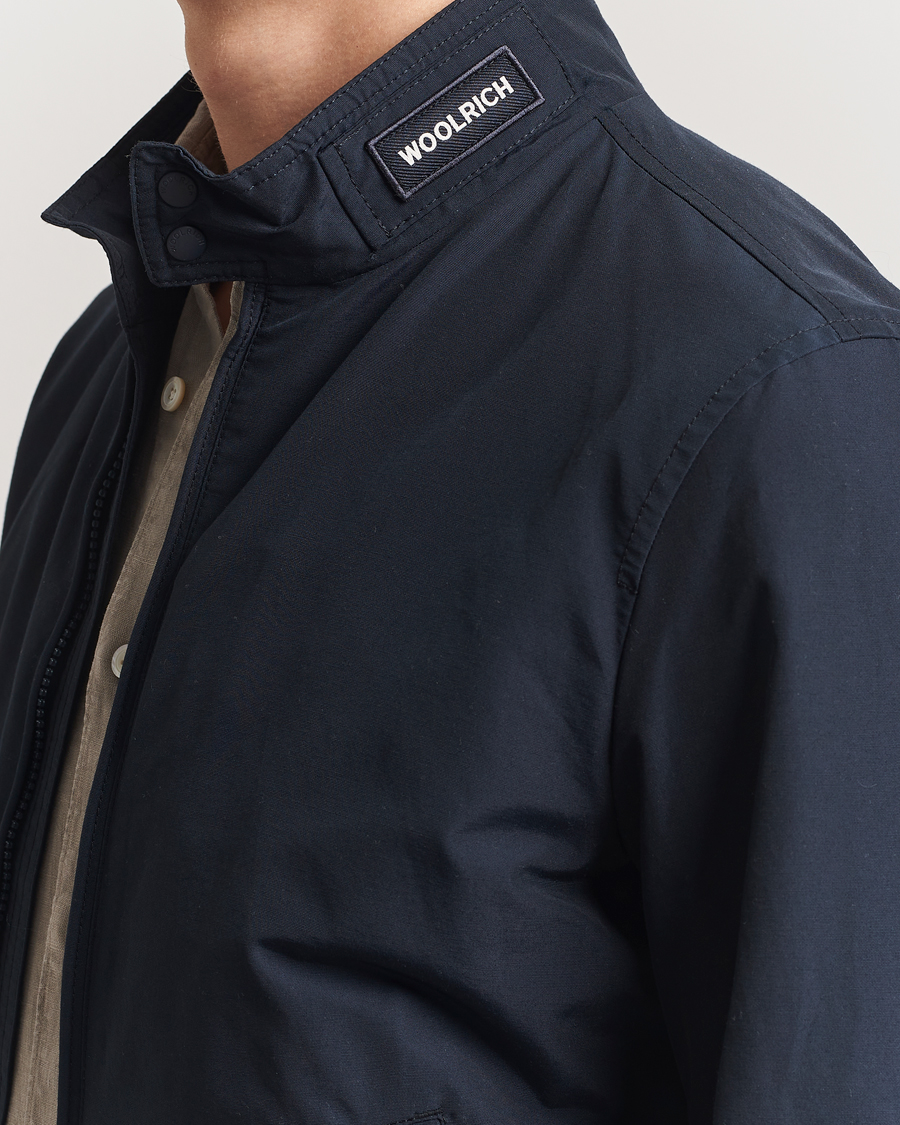 Hombres | Abrigos y chaquetas | Woolrich | Cruiser Bomber Jacket Melton Blue