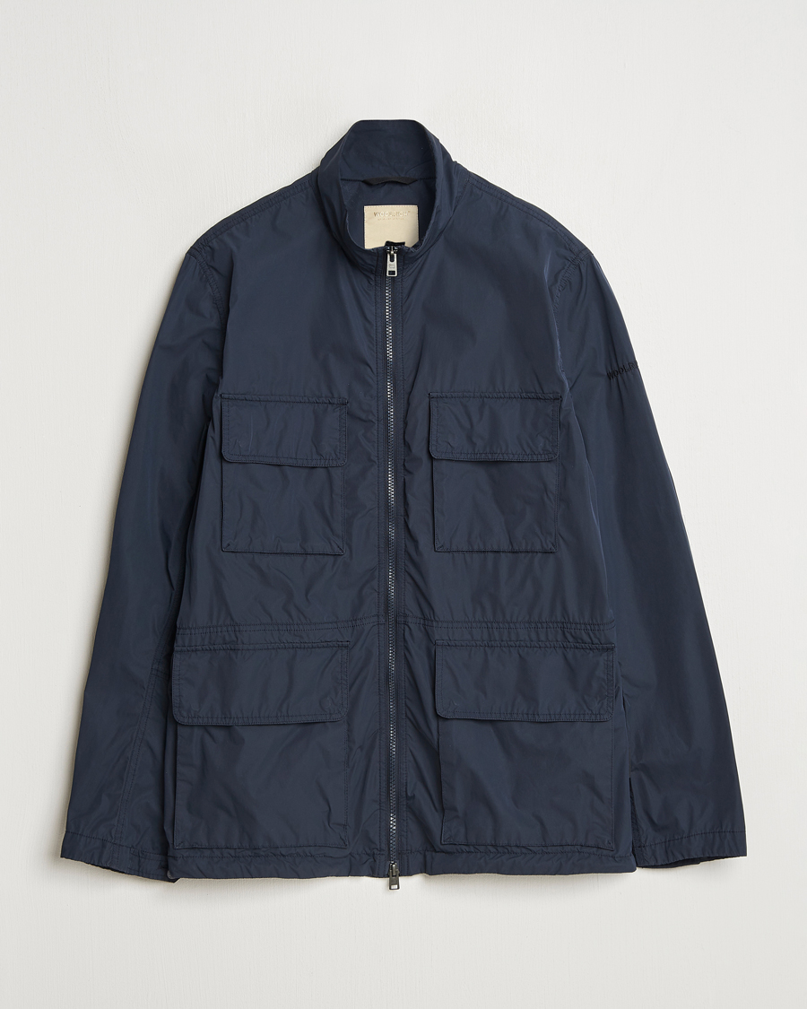 Hombres | Abrigos y chaquetas | Woolrich | Urban Field Jacket Melton Blue