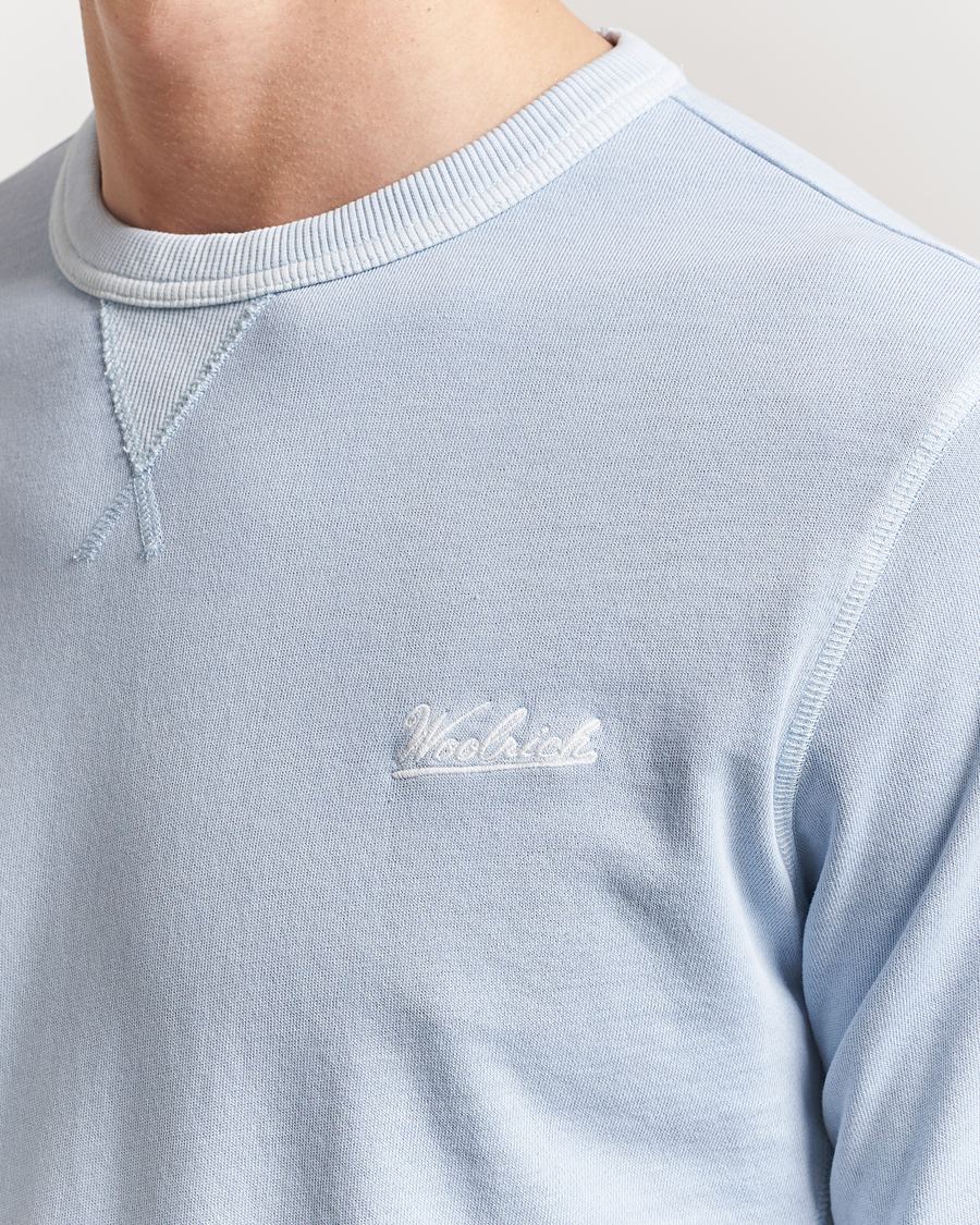 Hombres | Jerséis y prendas de punto | Woolrich | Garment Dyed Crewneck Flask