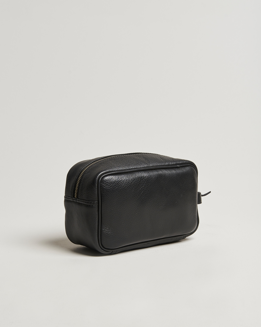 Hombres | Bolsos | LES DEUX | Leather Washbag Black