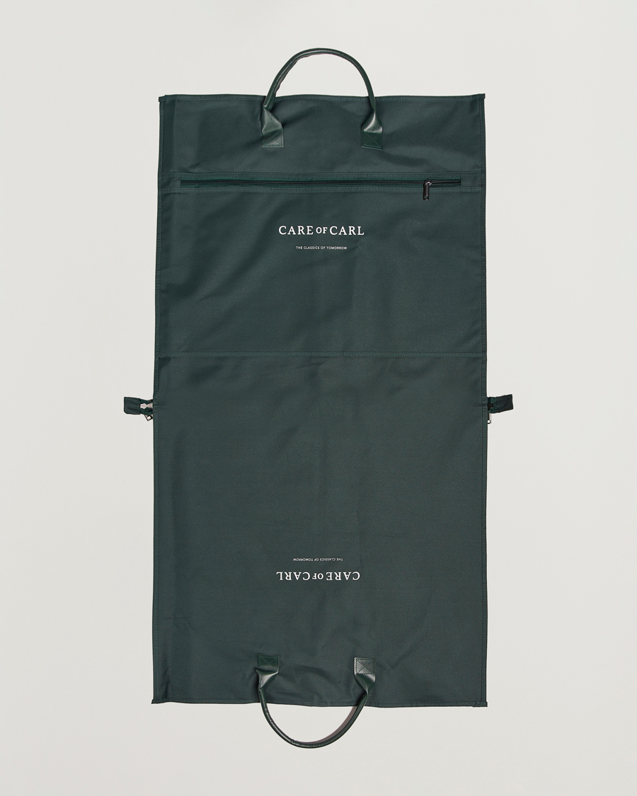 Hombres | Care with Carl Garment Bag Classic Green | Care with Carl | Garment Bag Classic Green
