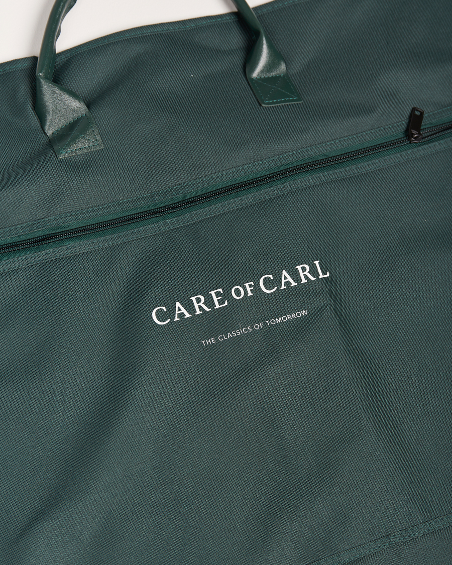 Hombres | Care with Carl Garment Bag Classic Green | Care with Carl | Garment Bag Classic Green