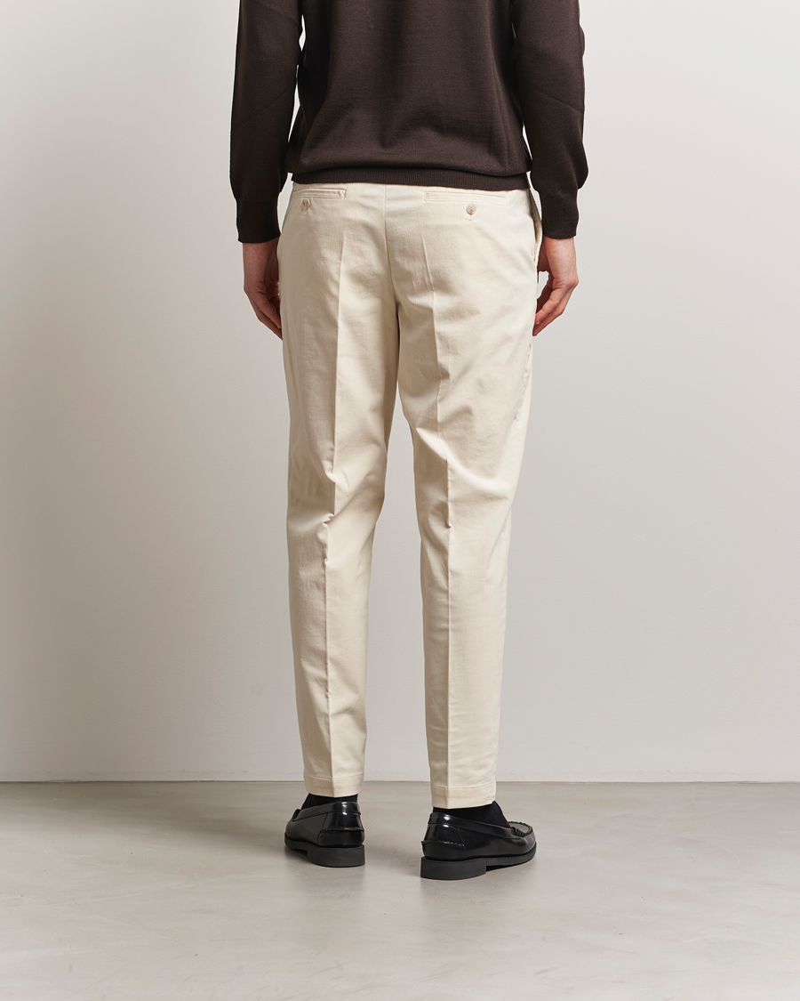 Hombres | Pantalones | BOSS BLACK | Perin Spring Cord Trousers Open White