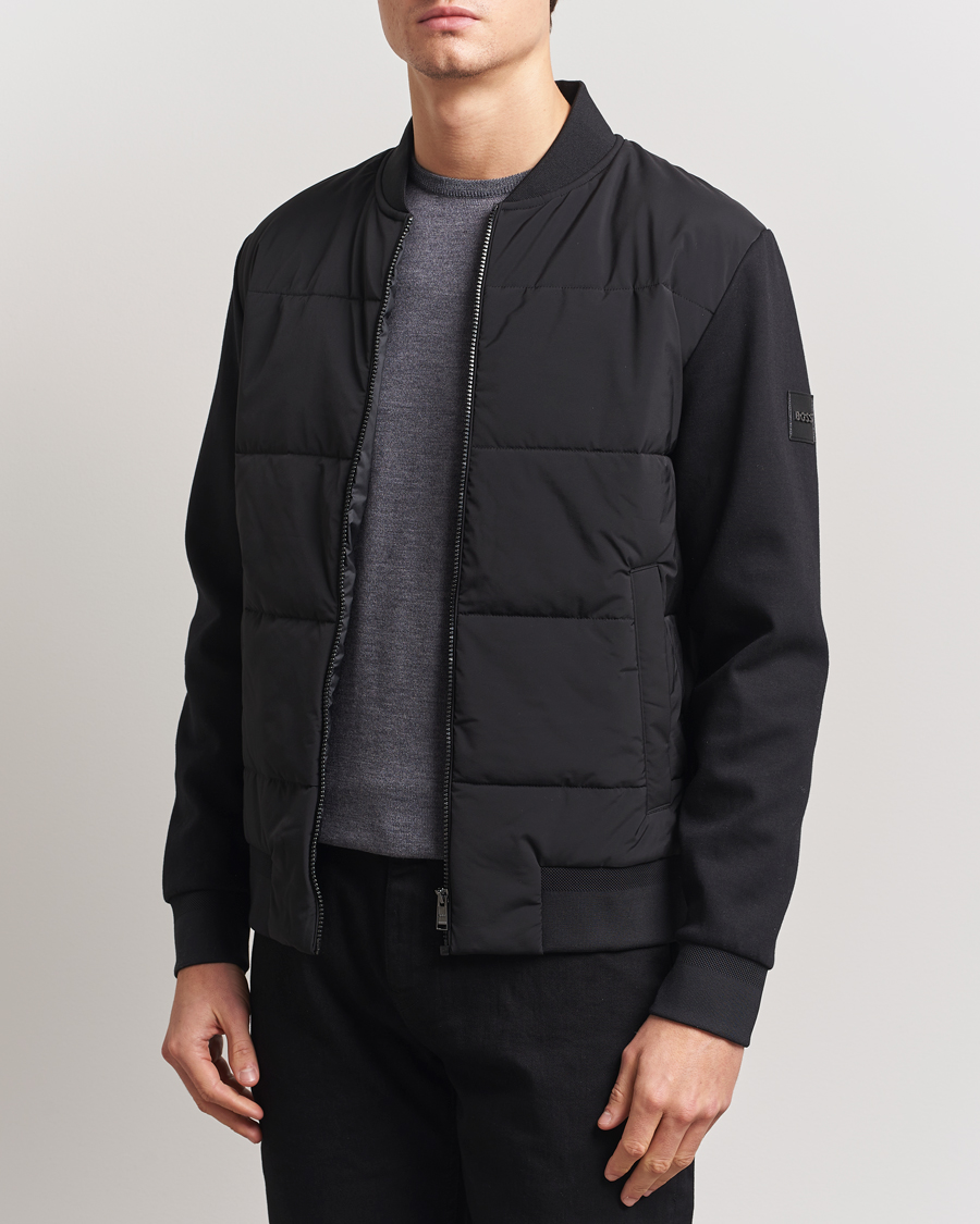 Hombres | Abrigos y chaquetas | BOSS BLACK | Skiles Hybrid Jacket Black