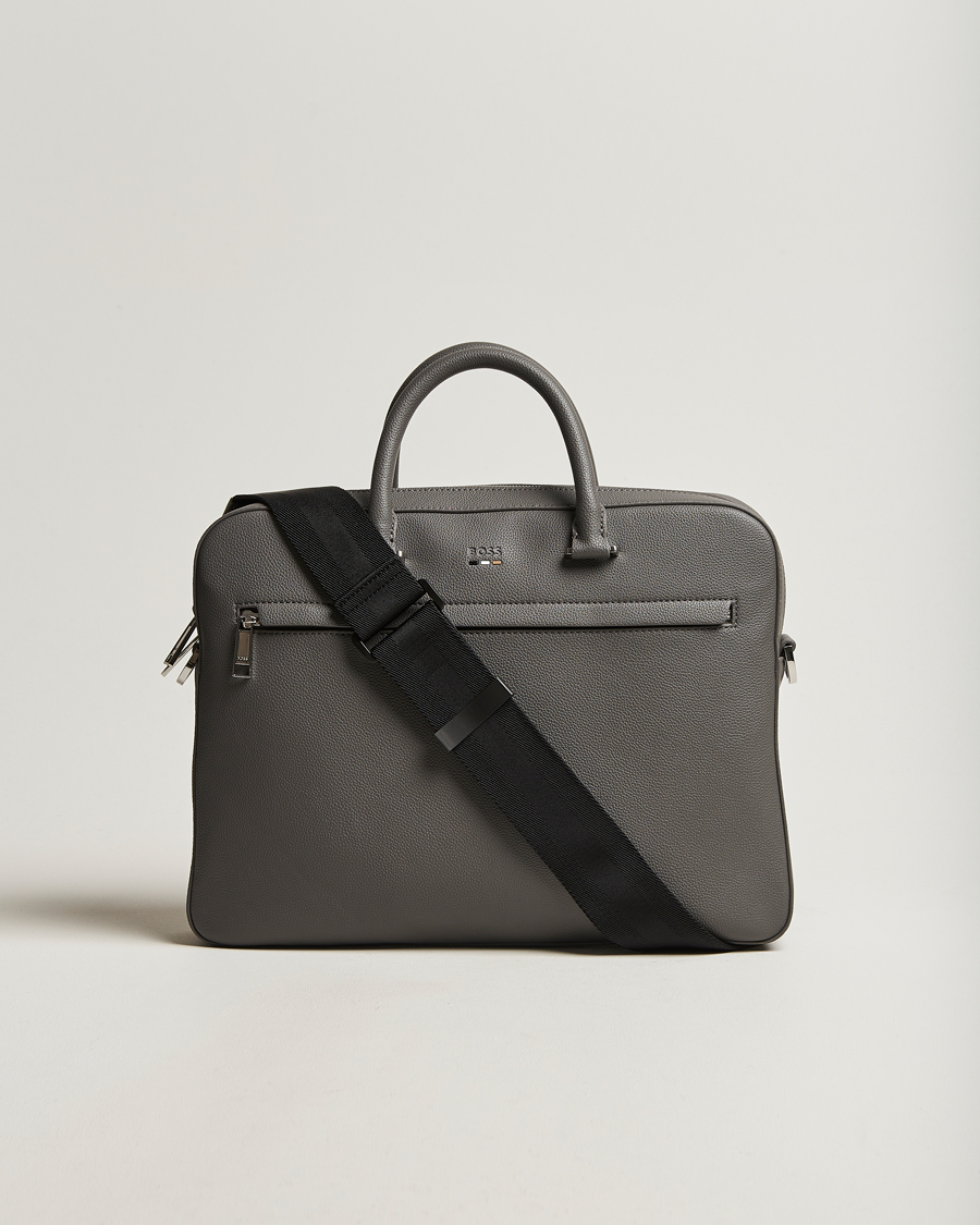 Hombres | BOSS BLACK Ray Document Case Dark Grey | BOSS BLACK | Ray Document Case Dark Grey