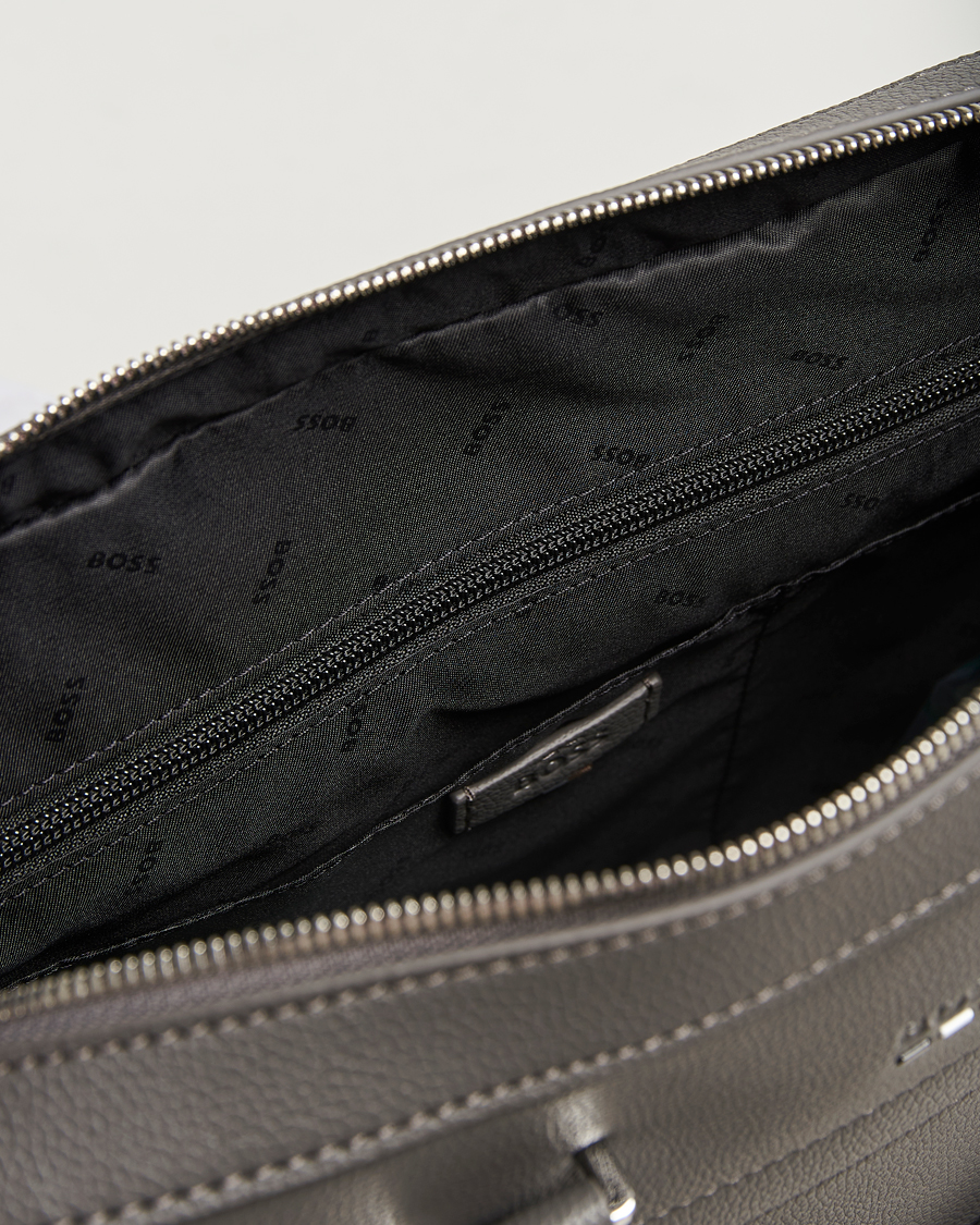 Hombres | BOSS BLACK Ray Document Case Dark Grey | BOSS BLACK | Ray Document Case Dark Grey