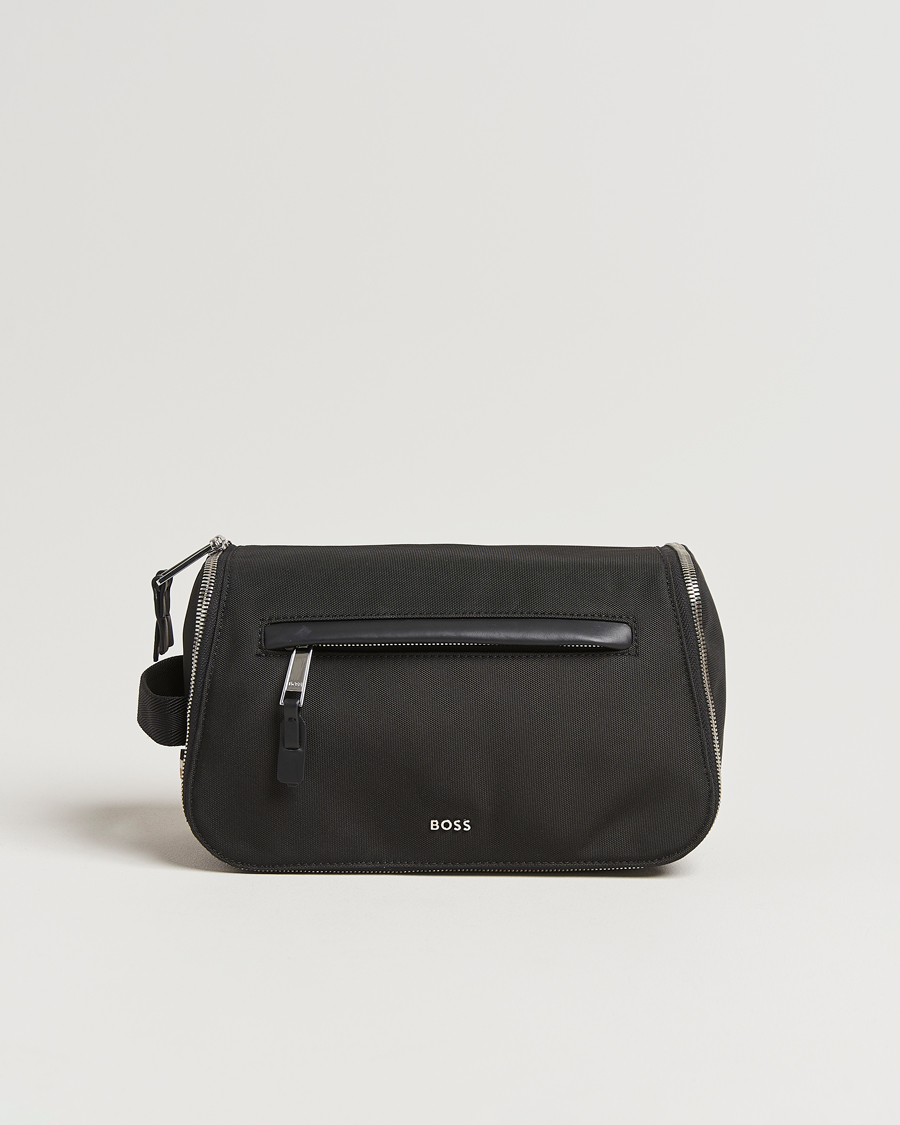 Hombres | BOSS BLACK Highway Washbag Black | BOSS BLACK | Highway Washbag Black