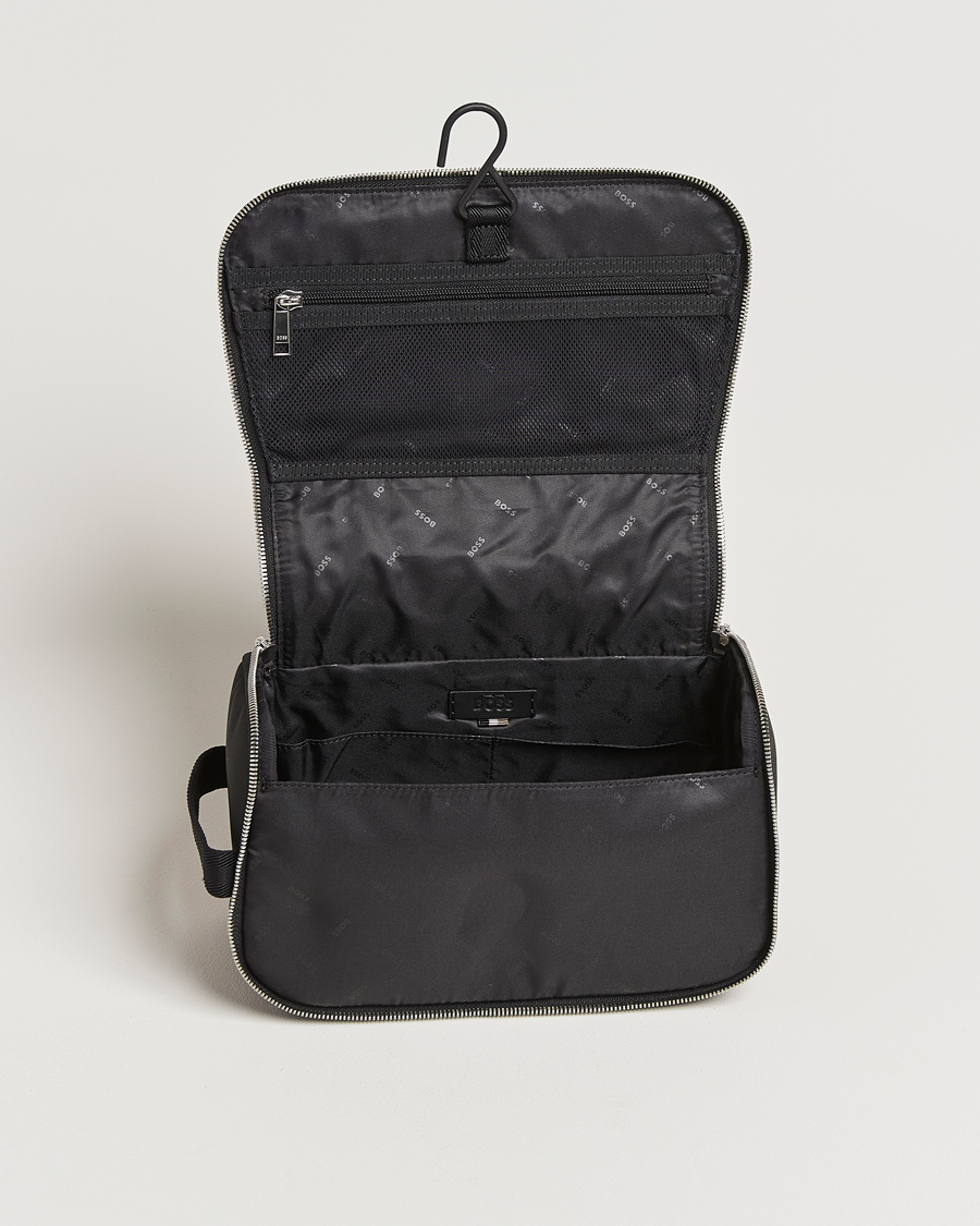 Hombres | BOSS BLACK Highway Washbag Black | BOSS BLACK | Highway Washbag Black