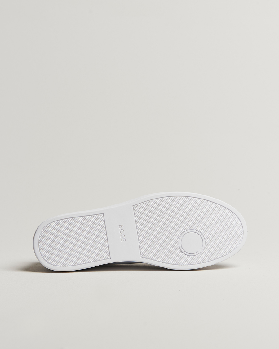 Hombres | BOSS BLACK Kieran Leather Sneaker White | BOSS BLACK | Kieran Leather Sneaker White