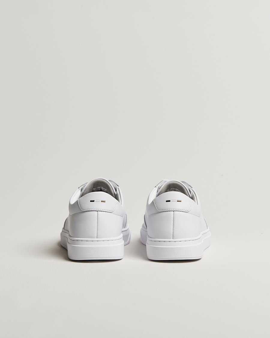 Hombres | BOSS BLACK Kieran Leather Sneaker White | BOSS BLACK | Kieran Leather Sneaker White