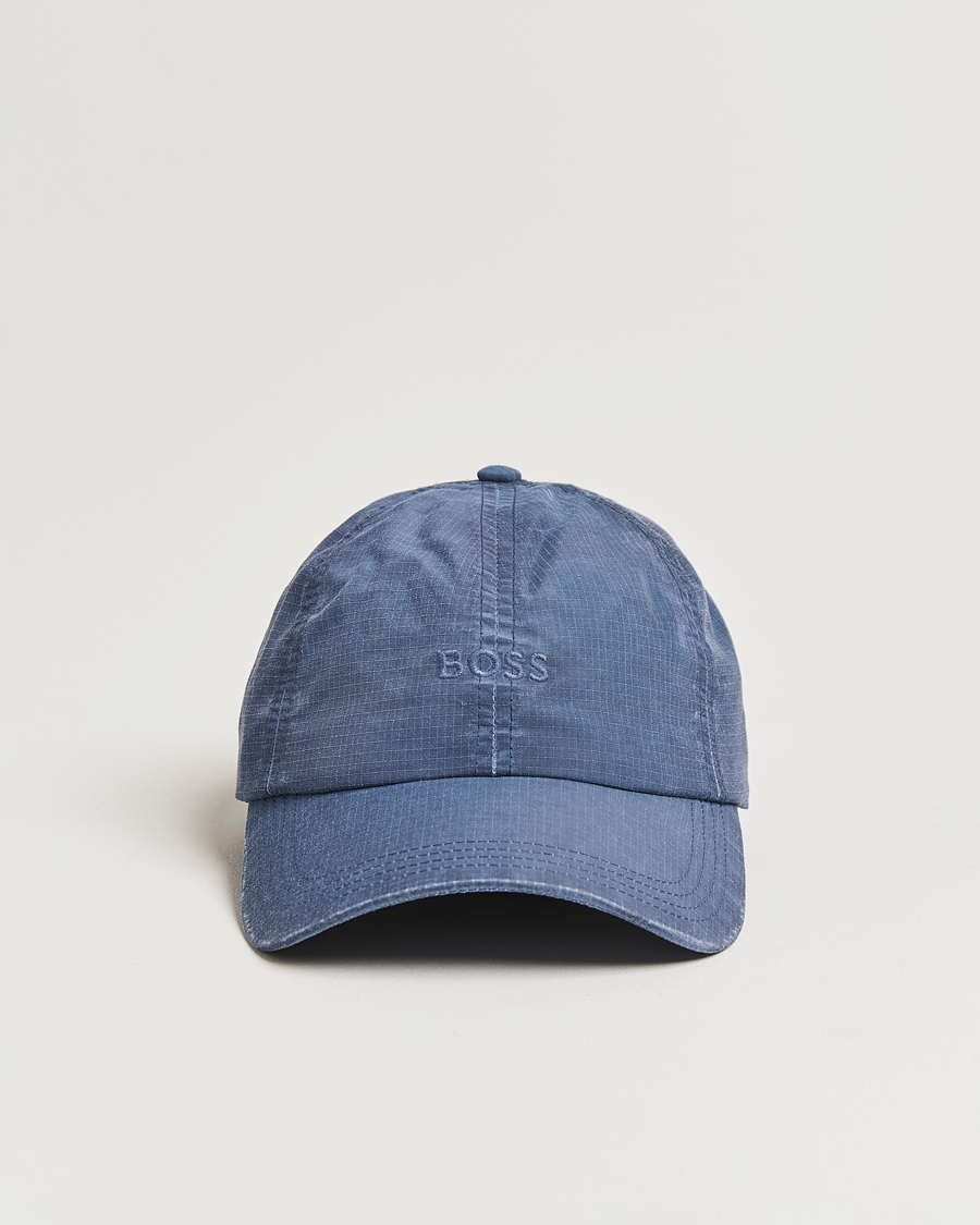Hombres | BOSS ORANGE Derrel Washed Logo Cap Dark Blue | BOSS ORANGE | Derrel Washed Logo Cap Dark Blue