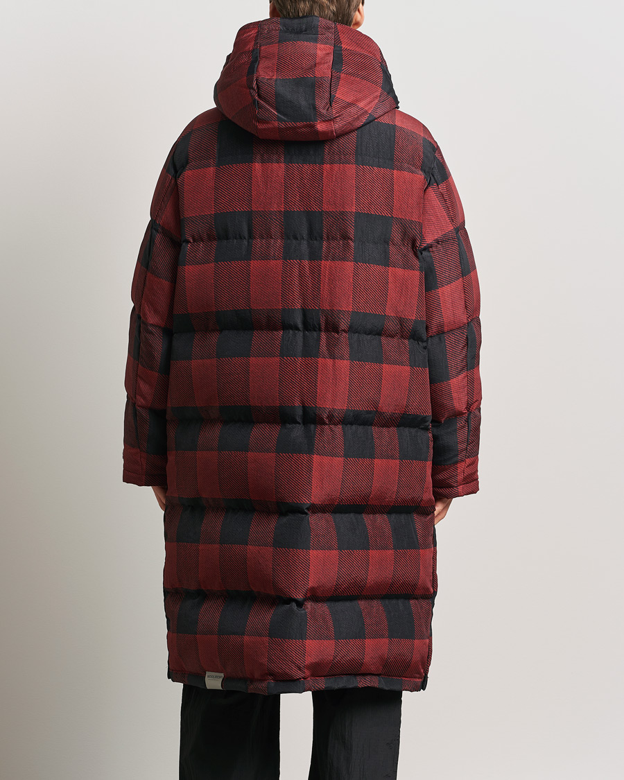 Hombres | Abrigos y chaquetas | Woolrich | Quilted Check Parka by Todd Snyder Red/Black