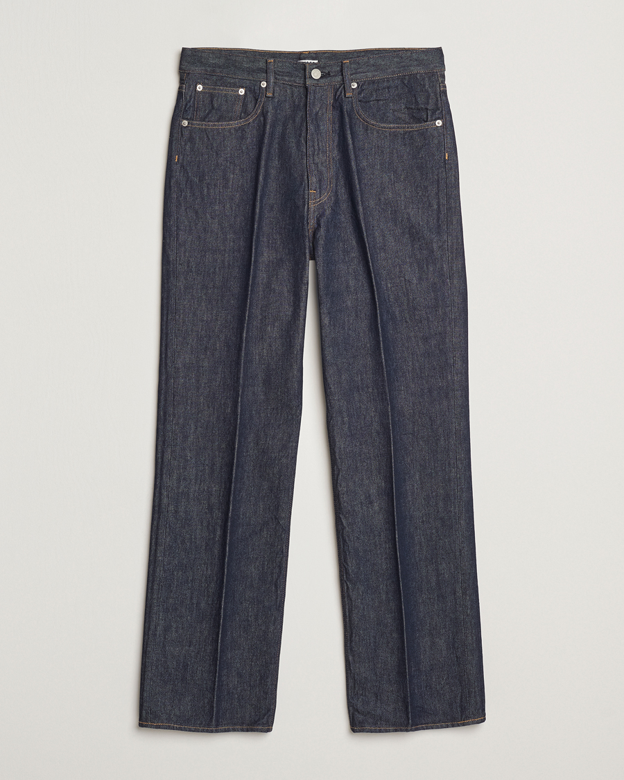Hombres | Vaqueros | Auralee | Regular Fit Denim Pants Dark Indigo