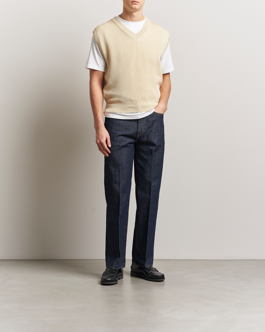 Hombres | Vaqueros | Auralee | Regular Fit Denim Pants Dark Indigo