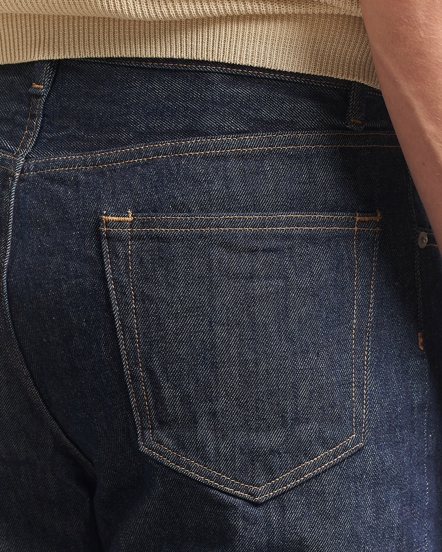 Hombres | Vaqueros | Auralee | Regular Fit Denim Pants Dark Indigo