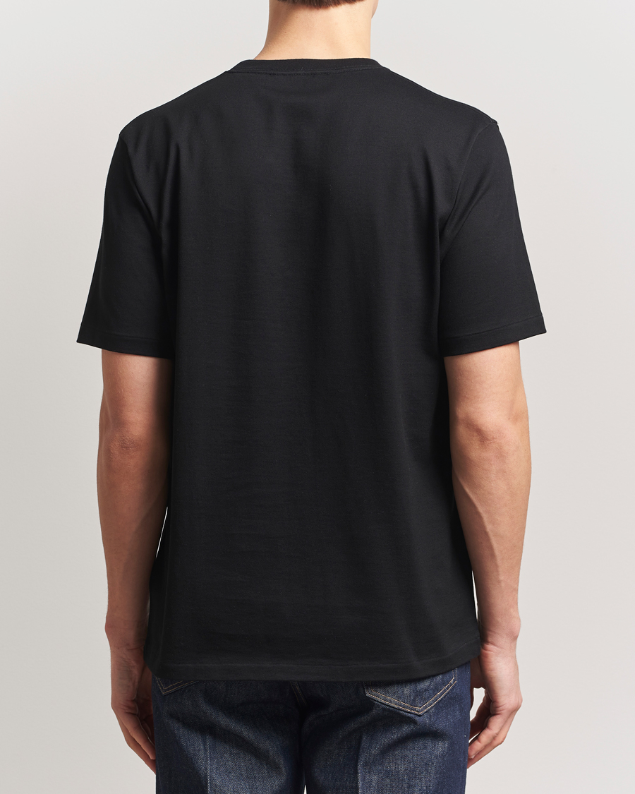 Hombres | Camisetas | Auralee | Luster Plating T-Shirt Black