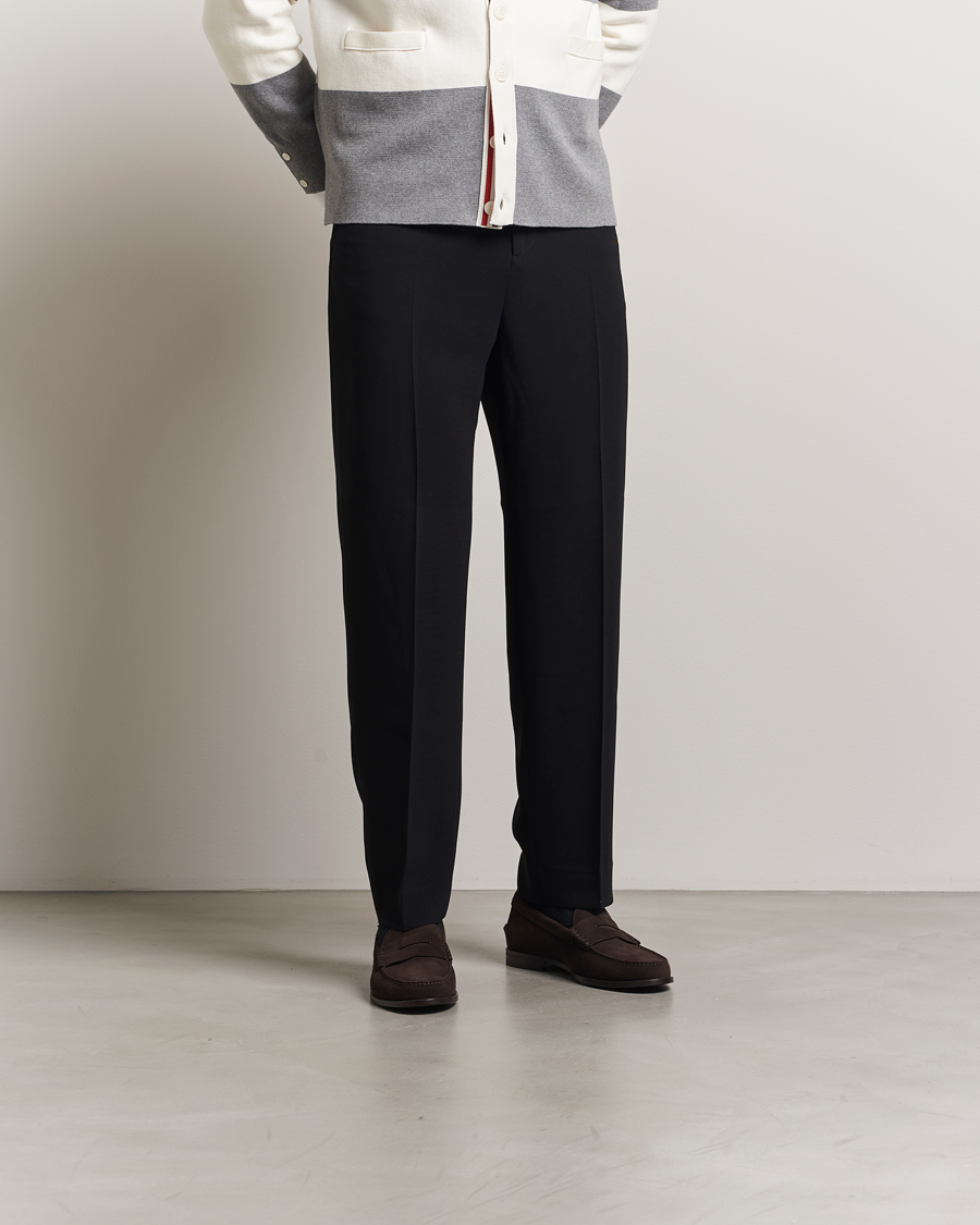 Hombres | Bally Charlex Suede Moccasin Ebano | Bally | Charlex Suede Moccasin Ebano