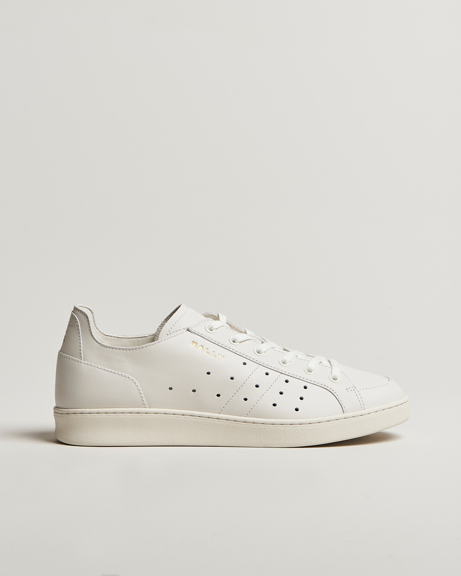 Hombres | Bally Turyn Leather Sneaker White | Bally | Turyn Leather Sneaker White