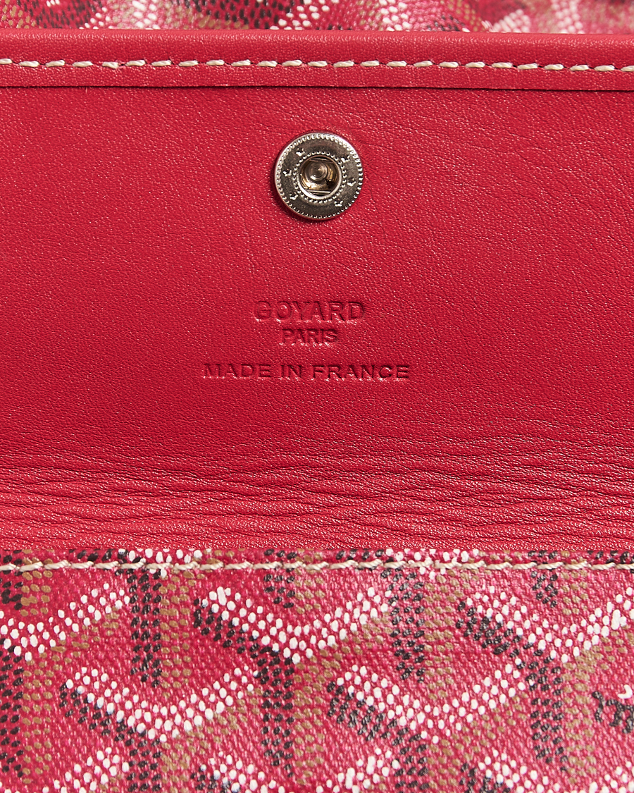 Hombres | Goyard Pre-Owned Saint Louis PM Coated Canvas Tote Bag Pink | Goyard Pre-Owned | Saint Louis PM Coated Canvas Tote Bag Pink