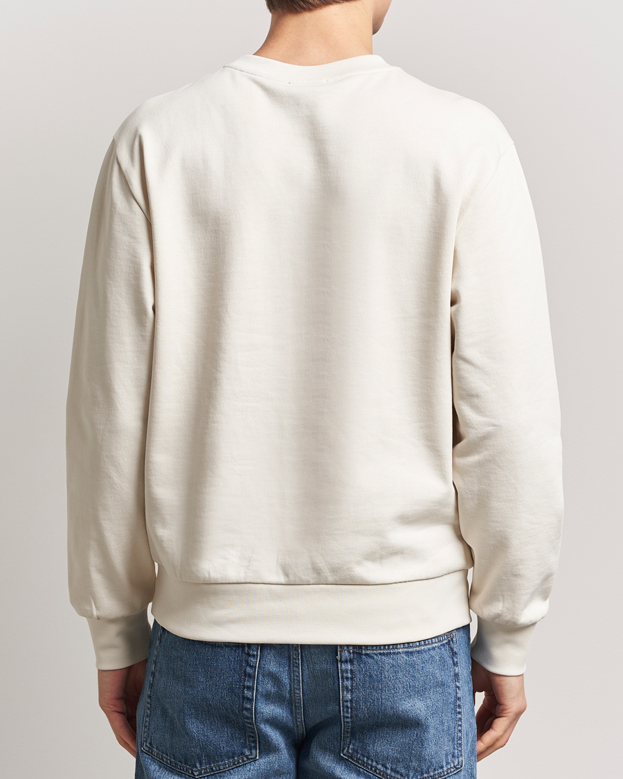 Hombres | Jerséis y prendas de punto | A.P.C. | Tyle Embroidered Sweatshirt Ecru