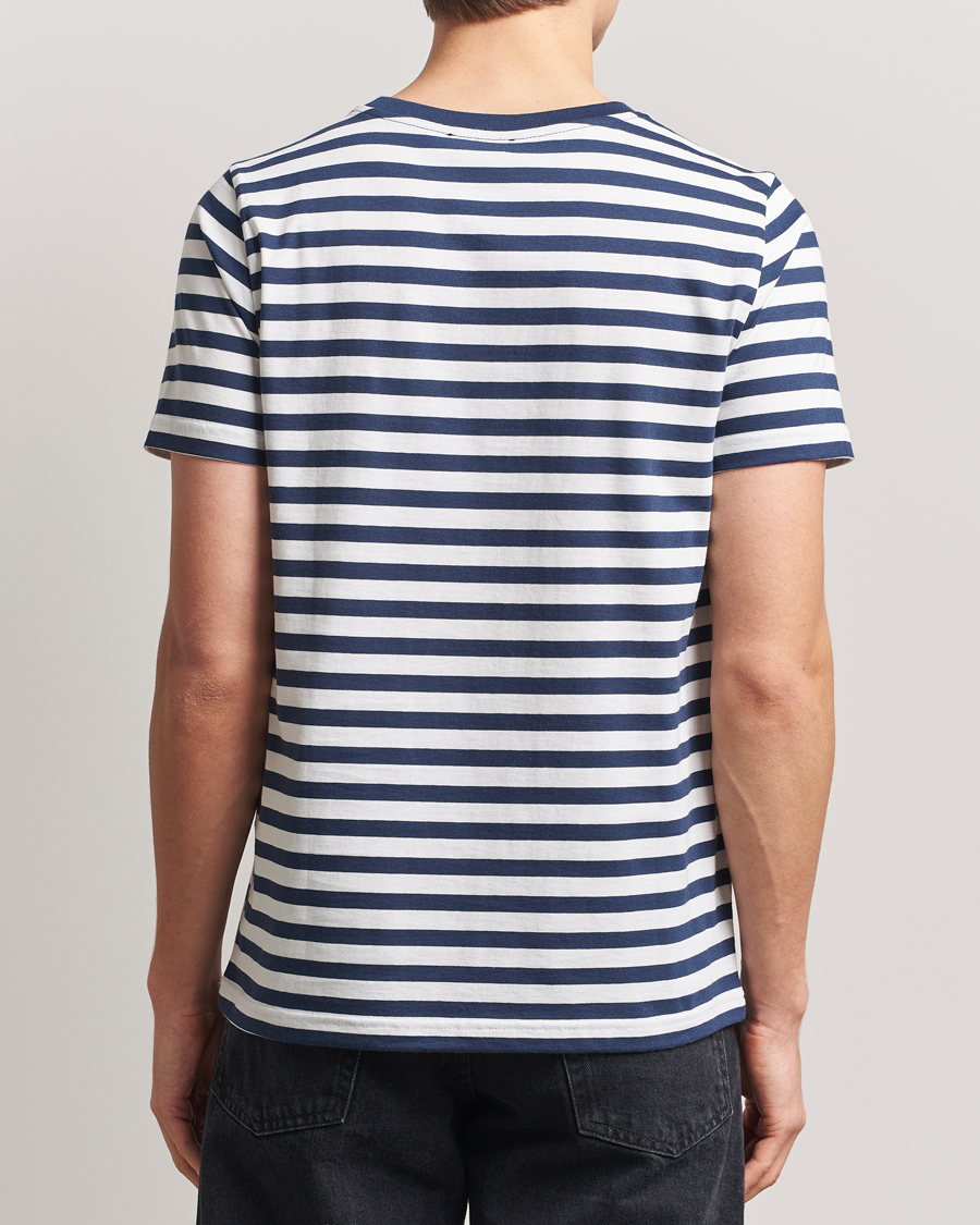 Hombres | Camisetas | A.P.C. | Striped T-Shirt Navy/White