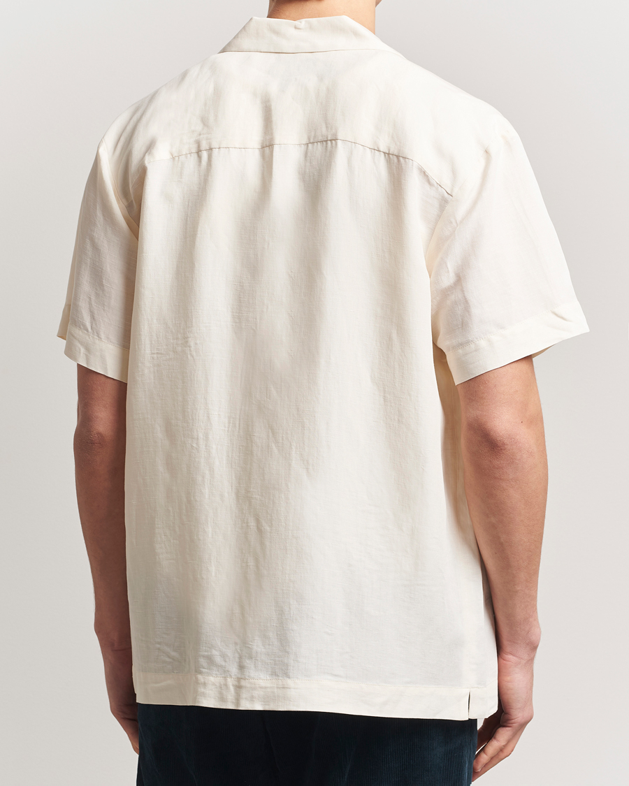 Hombres | Camisas | A.P.C. | Roy Woven Short Sleeve Shirt Ecru