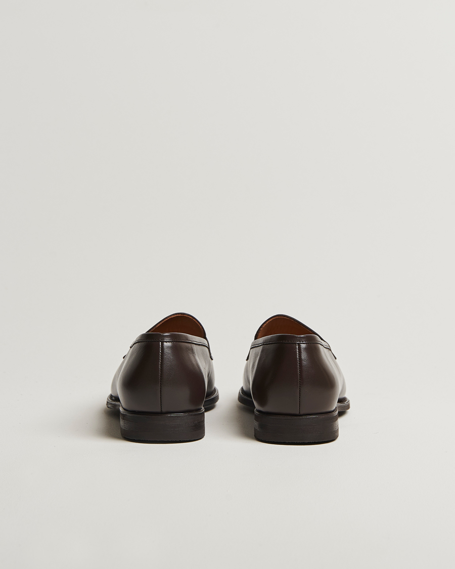 Hombres | Mocasines | Myrqvist | Stenhammar II Loafer Dark Brown Calf