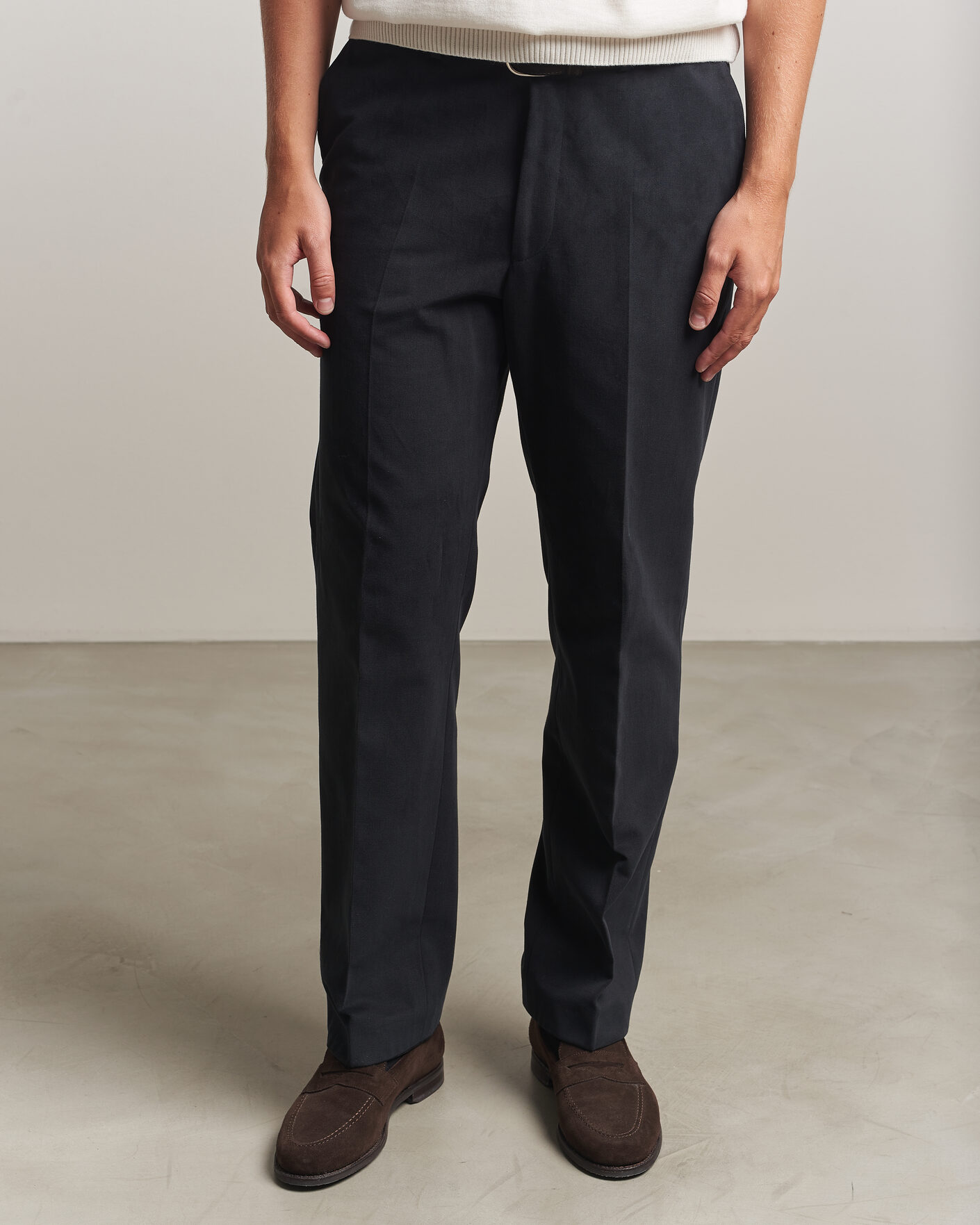 Hombres | Mocasines | Myrqvist | Stenhammar II Loafer Dark Brown Suede