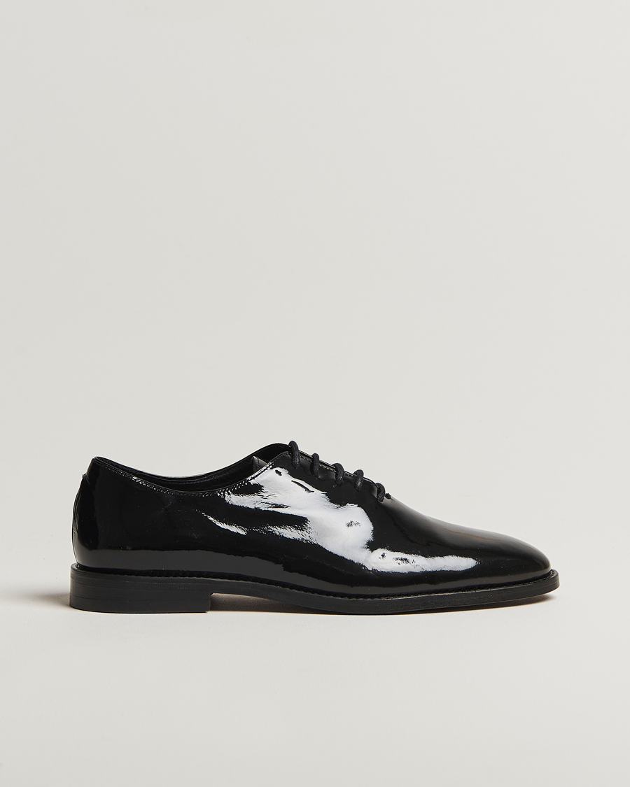 Hombres | Zapatos de charol | Myrqvist | Drottningholm Patent Shoe Black