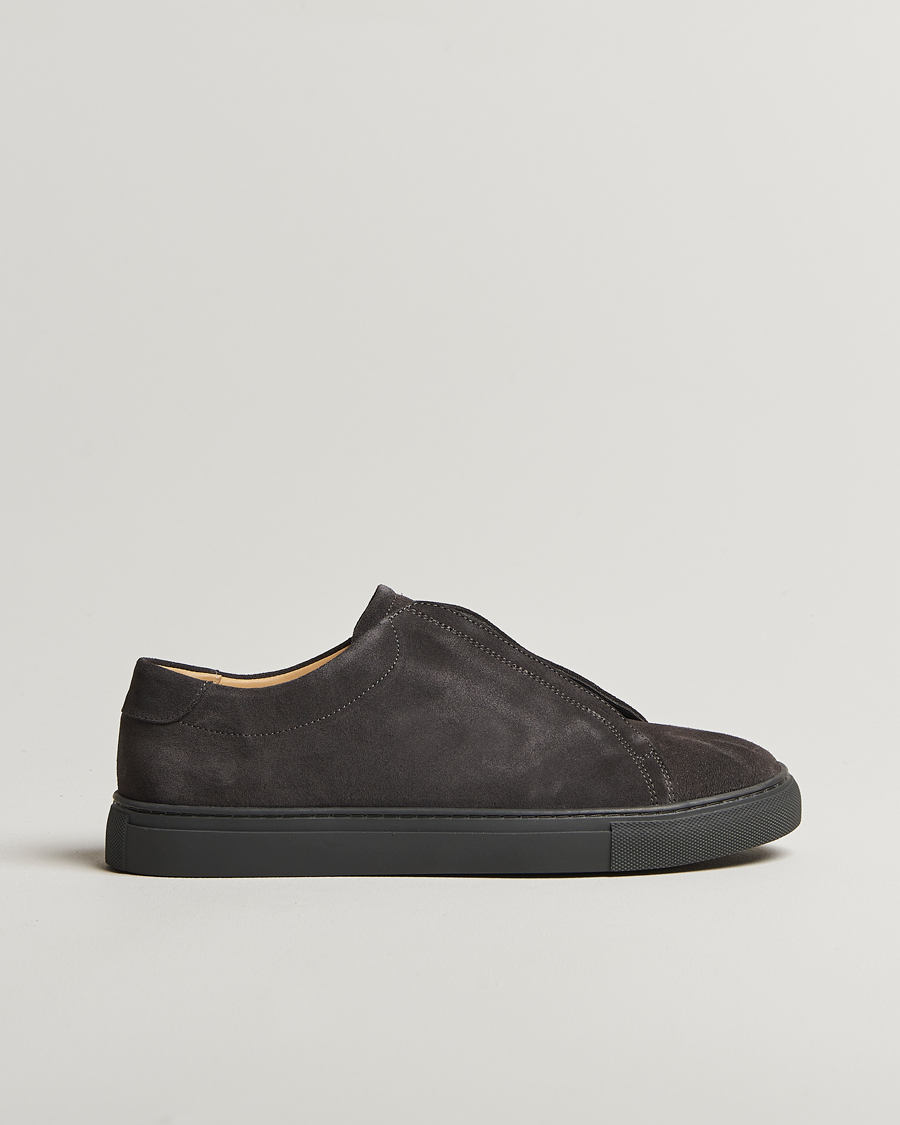 Hombres | Zapatillas | Myrqvist | Alnö Sneakers Grey Suede