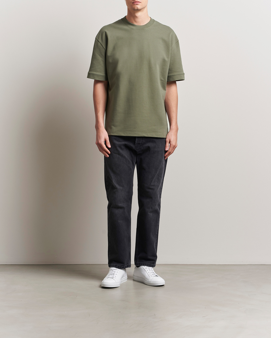 Hombres | Camisetas | Bread & Boxers | Loungewear T-Shirt Khaki Green