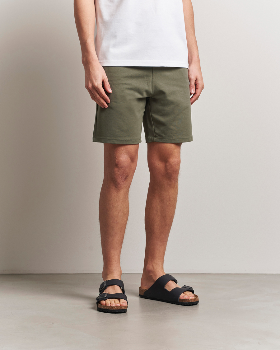 Hombres | Pantalones cortos | Bread & Boxers | Loungewear Shorts Khaki Green