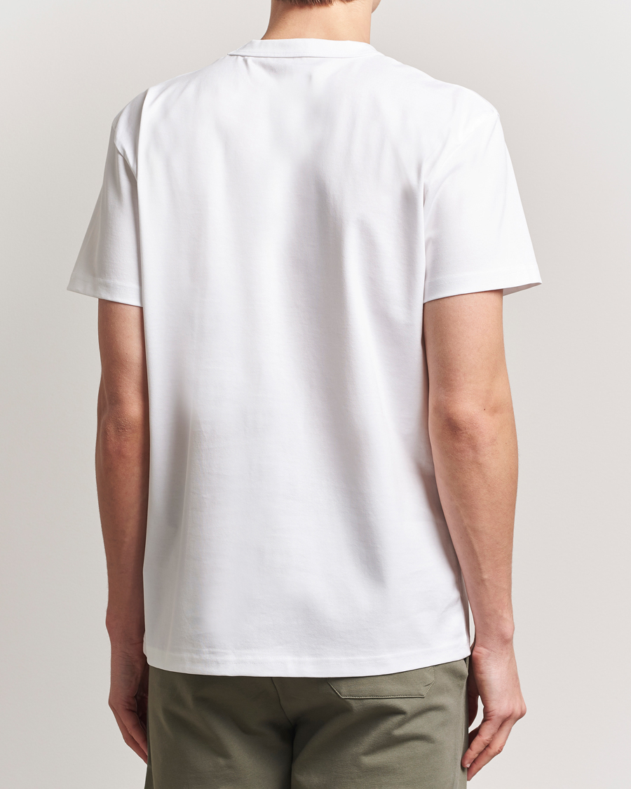Hombres | Camisetas | Bread & Boxers | Pima Cotton Crew Neck T-Shirt White