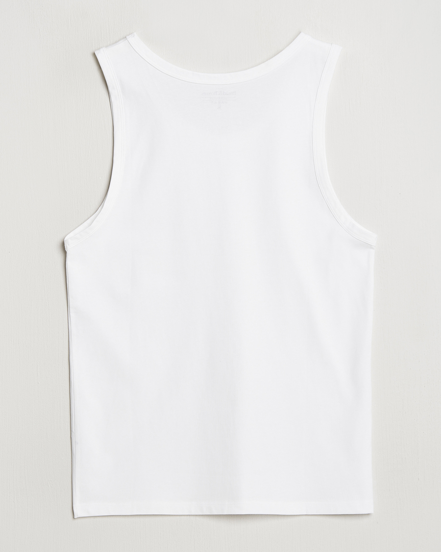 Hombres | Camisetas | Bread & Boxers | Relaxed Tank Top White