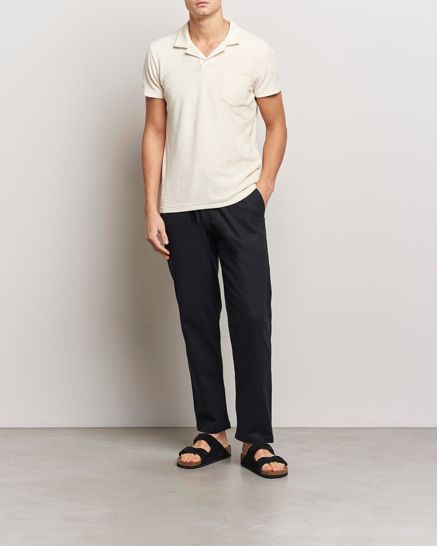 Hombres | Polos | Orlebar Brown | Terry 007 Polo Latte