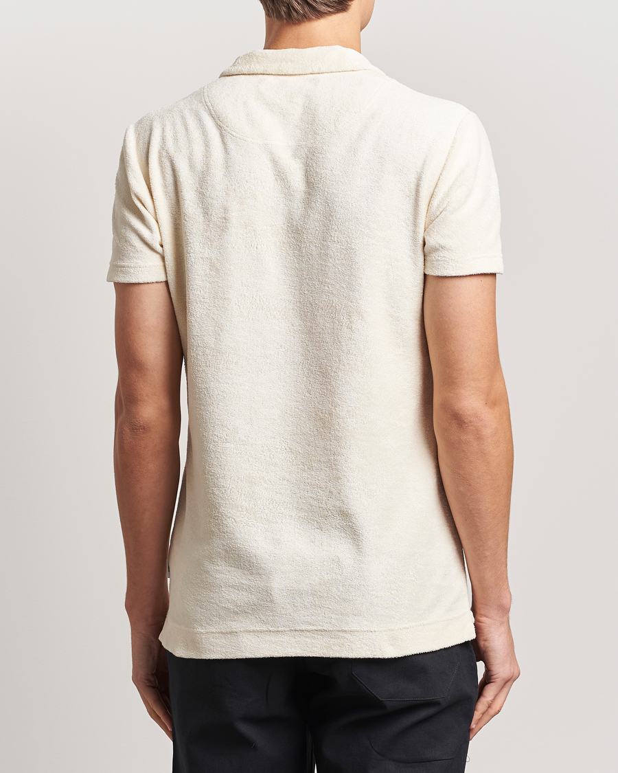 Hombres | Polos | Orlebar Brown | Terry 007 Polo Latte