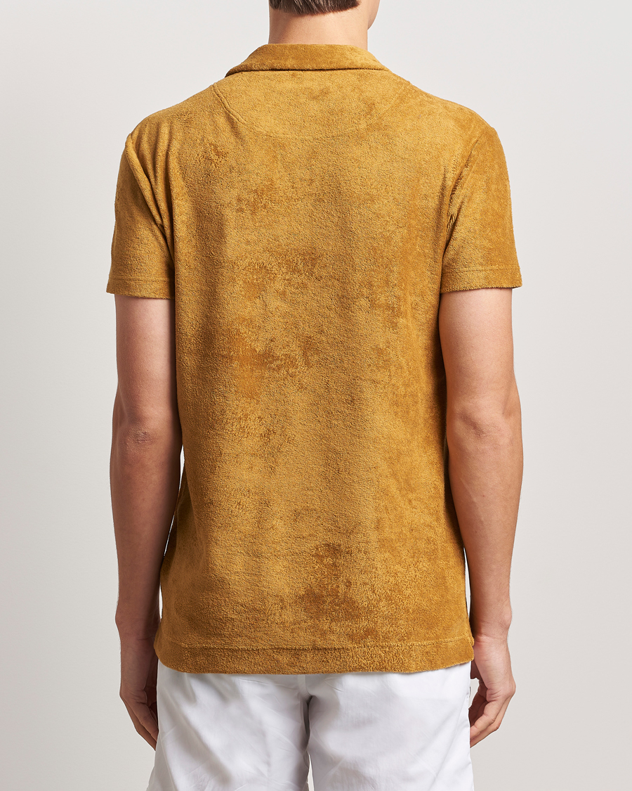 Hombres | Polos | Orlebar Brown | Terry 007 Polo Gold